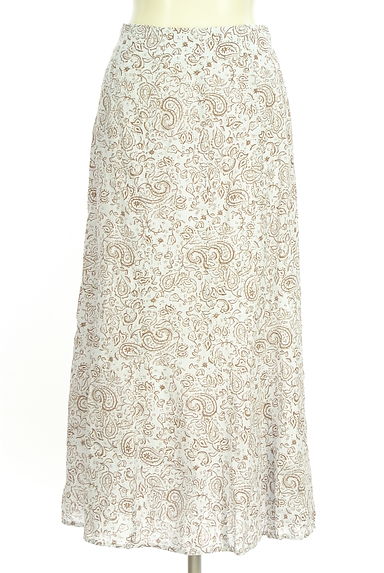 LOUNIE（ルーニィ）の古着「ペイズリー柄ノースリトップス＋スカート（セットアップ（ジャケット＋スカート））」大画像４へ