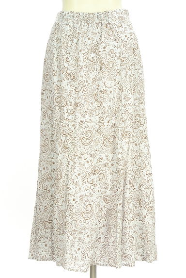 LOUNIE（ルーニィ）の古着「ペイズリー柄ノースリトップス＋スカート（セットアップ（ジャケット＋スカート））」大画像５へ