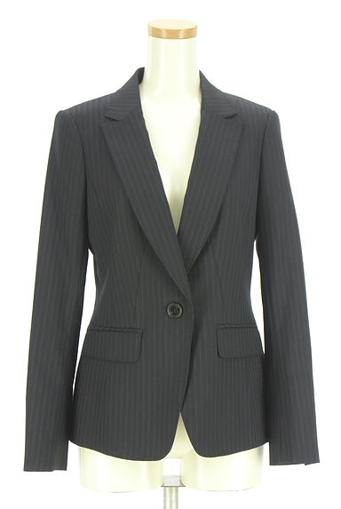 COUP DE CHANCE（クードシャンス）の古着「ストライプテーラードジャケット（ジャケット）」大画像１へ