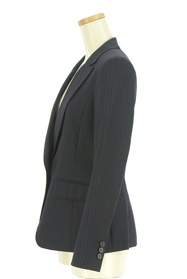 COUP DE CHANCE（クードシャンス）の古着「ストライプテーラードジャケット（ジャケット）」大画像３へ