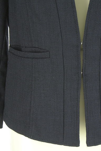 COUP DE CHANCE（クードシャンス）の古着「9分袖ノーカラージャケット（ジャケット）」大画像４へ