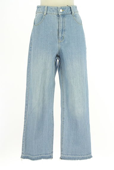 Kastane（カスタネ）の古着「カットオフワイドデニムパンツ（デニムパンツ）」大画像１へ