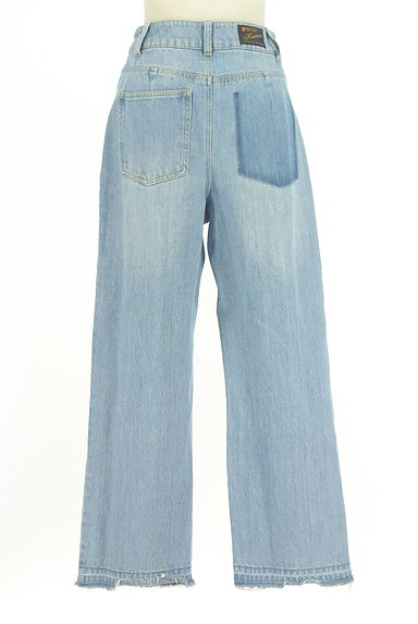 Kastane（カスタネ）の古着「カットオフワイドデニムパンツ（デニムパンツ）」大画像２へ