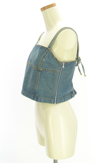 Kastane（カスタネ）の古着「デニムビスチェ（カットソー・プルオーバー）」大画像３へ