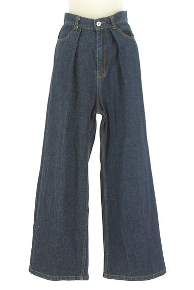 Kastane（カスタネ）の古着「ハイウエストネップデニムパンツ（デニムパンツ）」大画像１へ