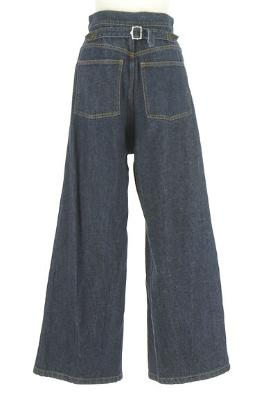 Kastane（カスタネ）の古着「ハイウエストネップデニムパンツ（デニムパンツ）」大画像２へ