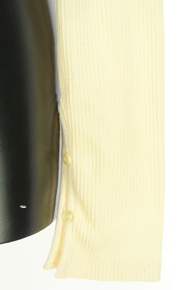 クリックで大画像表示 Kastane(カスタネ)の古着「ラウンドネックテレコリブカットソー(カットソー・プルオーバー)」大画像5へ