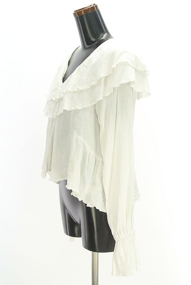 Kastane（カスタネ）の古着「ティアードフリル襟カーディガン（カーディガン・ボレロ）」大画像３へ