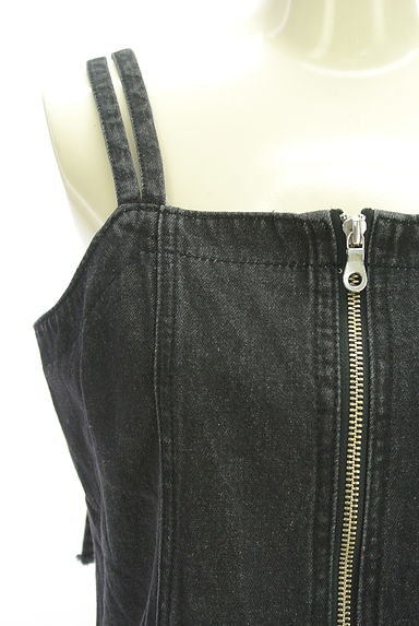 Kastane（カスタネ）の古着「ブラックデニムキャミ（キャミソール・タンクトップ）」大画像４へ