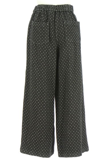 Kastane（カスタネ）の古着「センターシームドットワイドパンツ（パンツ）」大画像２へ