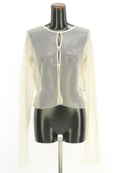 クリックで大画像表示 Kastane(カスタネ)の古着「メッシュニットカーディガン(カーディガン・ボレロ)」大画像1へ