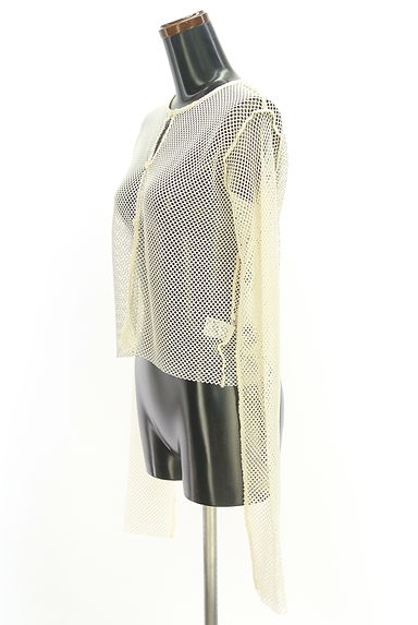 クリックで大画像表示 Kastane(カスタネ)の古着「メッシュニットカーディガン(カーディガン・ボレロ)」大画像3へ