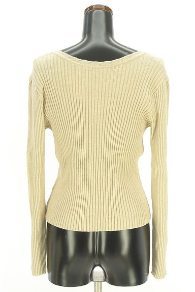 クリックで大画像表示 Kastane(カスタネ)の古着「柔らかリブニットカーディガン(カーディガン・ボレロ)」大画像2へ