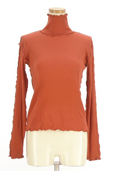 Kastane（カスタネ）の古着「メロウフリルハイネックリブカットソー（カットソー・プルオーバー）」大画像１へ