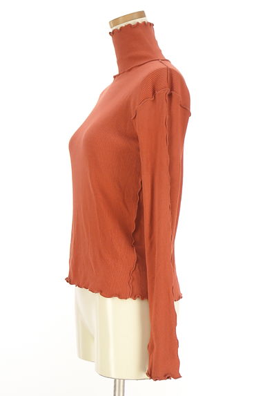 Kastane（カスタネ）の古着「メロウフリルハイネックリブカットソー（カットソー・プルオーバー）」大画像３へ