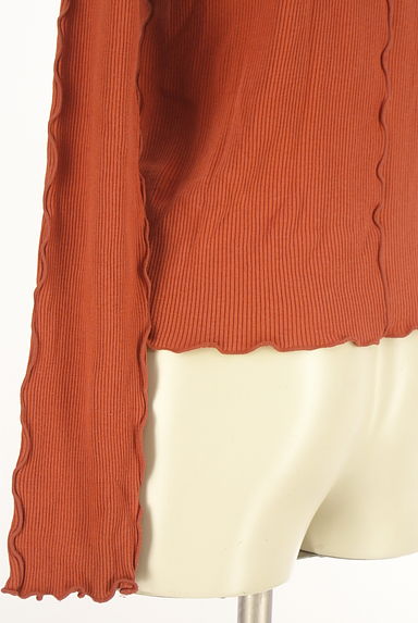 Kastane（カスタネ）の古着「メロウフリルハイネックリブカットソー（カットソー・プルオーバー）」大画像５へ