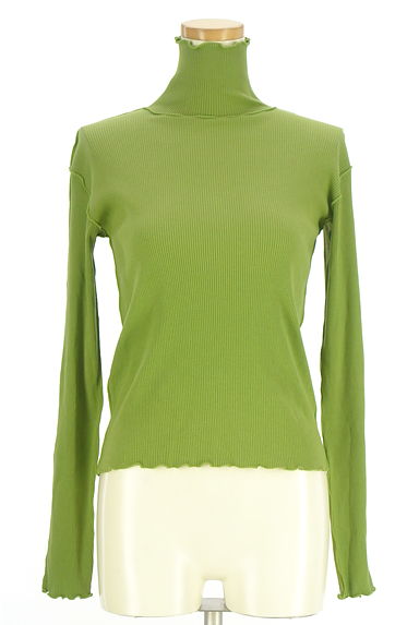 Kastane（カスタネ）の古着「メロウフリルハイネックリブカットソー（カットソー・プルオーバー）」大画像１へ