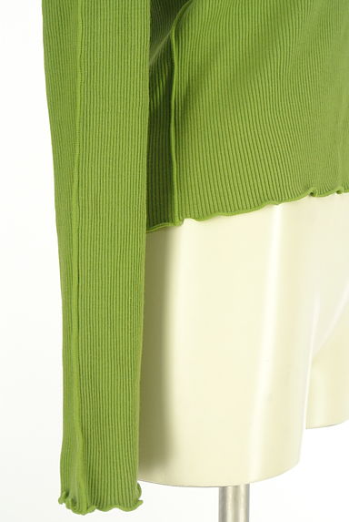 Kastane（カスタネ）の古着「メロウフリルハイネックリブカットソー（カットソー・プルオーバー）」大画像５へ