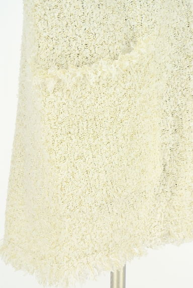 SLOBE IENA（スローブイエナ）の古着「オーバーサイズテープフリンジニットベスト（ベスト・ジレ）」大画像５へ