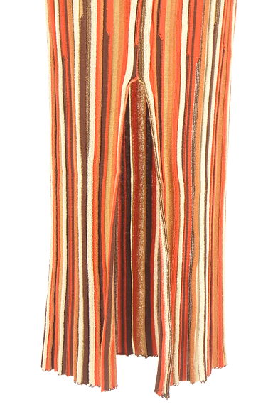 SLOBE IENA（スローブイエナ）の古着「SLOBE citron. ロングリブニットスカート（ロングスカート・マキシスカート）」大画像５へ