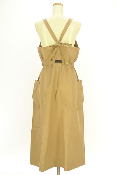 emmi atelier（エミ アトリエ）の古着「ドッキングベルトロングフレアワンピ（キャミワンピース）」大画像２へ