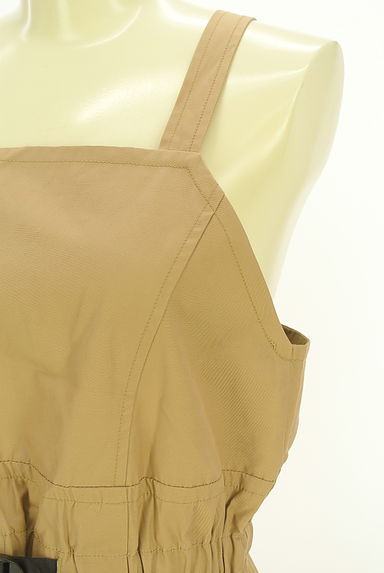 emmi atelier（エミ アトリエ）の古着「ドッキングベルトロングフレアワンピ（キャミワンピース）」大画像５へ