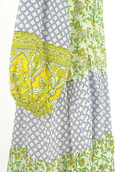 SLOBE IENA（スローブイエナ）の古着「花柄×和柄ワンピース（ワンピース・チュニック）」大画像５へ