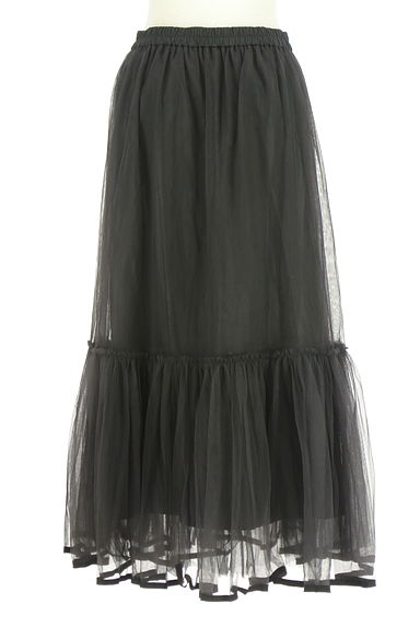 IENA（イエナ）の古着「ボリュームチュールロングスカート（ロングスカート・マキシスカート）」大画像２へ