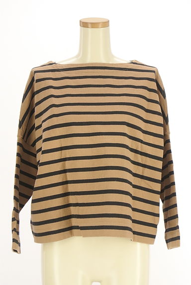 Traditional Weatherwear（トラディショナルウェザーウェア）の古着「ボートネックボーダーワイドカットソー（カットソー・プルオーバー）」大画像１へ