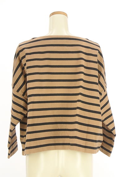 Traditional Weatherwear（トラディショナルウェザーウェア）の古着「ボートネックボーダーワイドカットソー（カットソー・プルオーバー）」大画像２へ