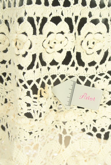 DEUXIEME CLASSE（ドゥーズィエムクラス）の古着「花モチーフ付き刺繍レースワンピース（ワンピース・チュニック）」大画像５へ