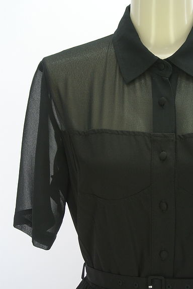 クリックで大画像表示 AMERI(アメリ)の古着「シフォン切替ブラウスワンピース(ワンピース・チュニック)」大画像4へ