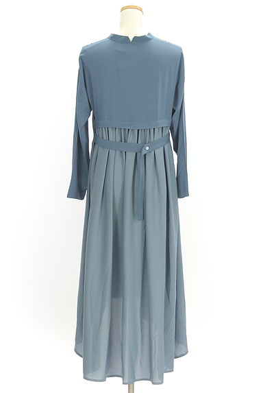 クリックで大画像表示 OSMOSIS(オズモーシス)の古着「loaf バイカラーブラウスワンピース(ワンピース・チュニック)」大画像2へ