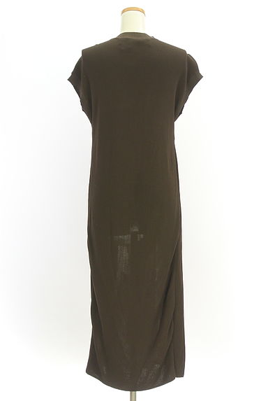 OSMOSIS（オズモーシス）の古着「loaf 別地切替ノースリニットワンピース（ワンピース・チュニック）」大画像２へ