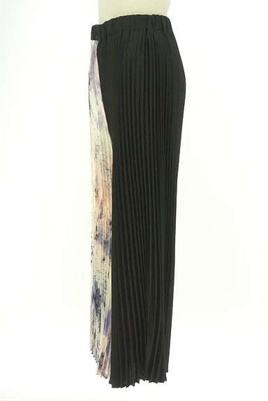 OSMOSIS（オズモーシス）の古着「微光沢プリーツワイドパンツ（パンツ）」大画像３へ