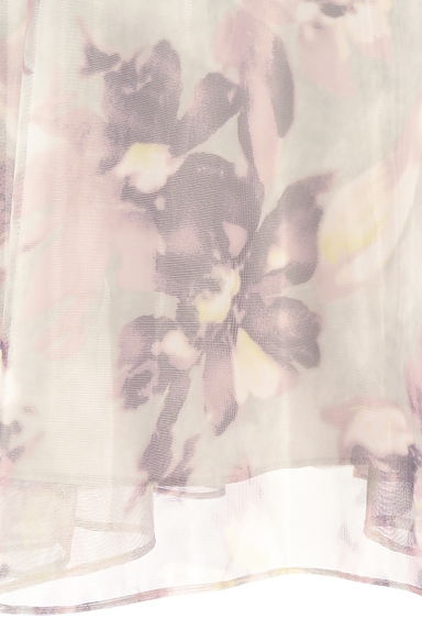 クリックで大画像表示 Apuweiser riche(アプワイザーリッシェ)の古着「花柄チュールロングフレアスカート(ロングスカート・マキシスカート)」大画像5へ