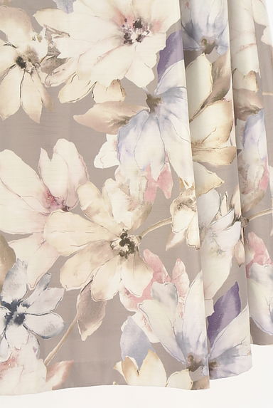 Apuweiser riche（アプワイザーリッシェ）の古着「ベルト付き花柄ミモレスカート（ロングスカート・マキシスカート）」大画像５へ