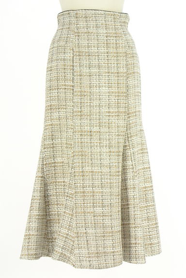 Apuweiser riche（アプワイザーリッシェ）の古着「ラメツイードロングスカート（ロングスカート・マキシスカート）」大画像１へ