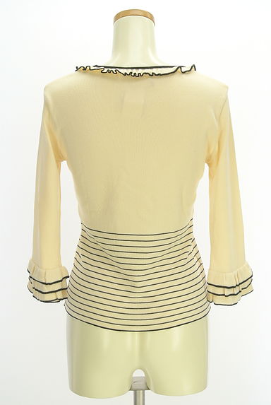 クリックで大画像表示 GALLERY VISCONTI(ギャラリービスコンティ)の古着「ティアードフリル7分袖ニット(ニット)」大画像2へ