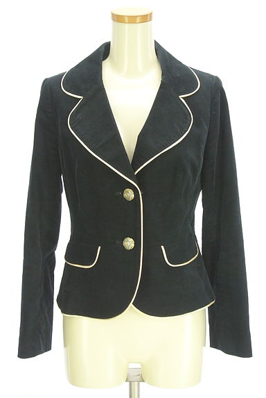 GALLERY VISCONTI（ギャラリービスコンティ）の古着「パイピングテーラードジャケット（ジャケット）」大画像１へ