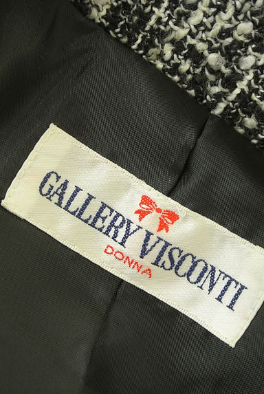 GALLERY VISCONTI（ギャラリービスコンティ）の古着「フリンジツイードジャケット（ジャケット）」大画像６へ