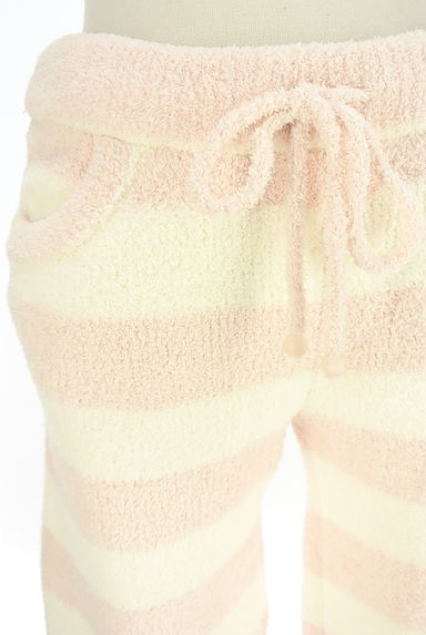 gelato pique（ジェラートピケ）の古着「ボーダーモコモコルームパンツ（パンツ）」大画像４へ