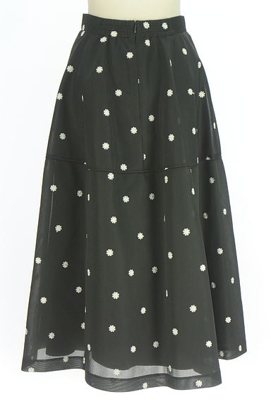 Apuweiser riche（アプワイザーリッシェ）の古着「花刺繍ロングフレアスカート（ロングスカート・マキシスカート）」大画像２へ