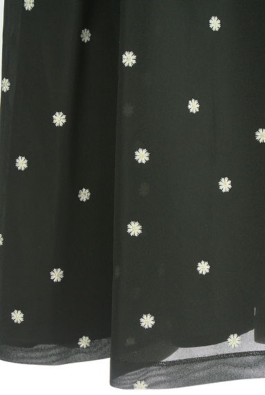 Apuweiser riche（アプワイザーリッシェ）の古着「花刺繍ロングフレアスカート（ロングスカート・マキシスカート）」大画像５へ