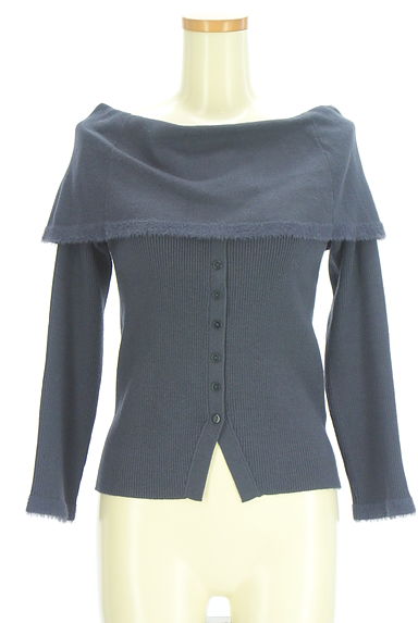 PROPORTION BODY DRESSING（プロポーションボディドレッシング）の古着「オフショルダーリブニット（ニット）」大画像１へ