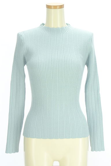 MISCH MASCH（ミッシュマッシュ）の古着「モックネックリブニット（ニット）」大画像１へ