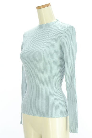 MISCH MASCH（ミッシュマッシュ）の古着「モックネックリブニット（ニット）」大画像３へ