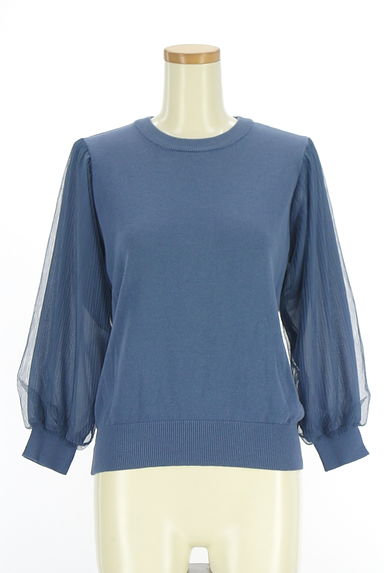 Te chichi（テチチ）の古着「Te chichi TERRASSE チュール袖ニット（ニット）」大画像１へ