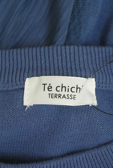 Te chichi（テチチ）の古着「Te chichi TERRASSE チュール袖ニット（ニット）」大画像６へ