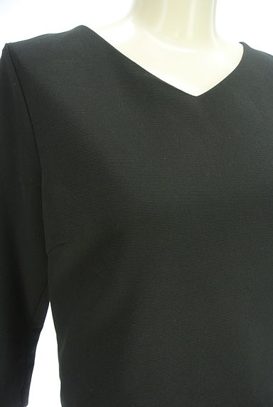 JEANASiS（ジーナシス）の古着「レイヤード風裾フリルカットソー（カットソー・プルオーバー）」大画像４へ